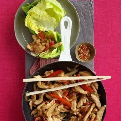 Chicken Stir Fry Wraps