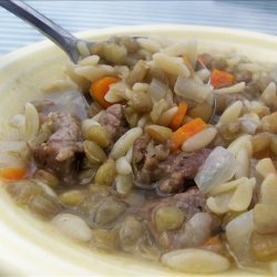 Algerian Lamb and Lentil Soup