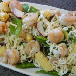 Ramen Noodle Shrimp Salad