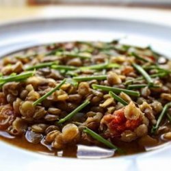 Greek Style Lentils