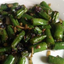 Fried Green Beans With Coconut