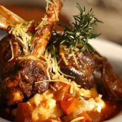 Lamb Shanks With Red Wine