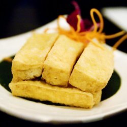 Crispy Tofu and Bacon Wraps
