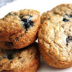 Low-Fat Blueberry Bran Muffins