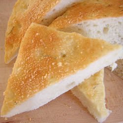 Flat shaped breads
