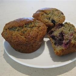 Blueberry Cornmeal Muffins