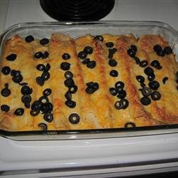 Quick Chicken Enchiladas