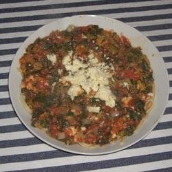 Flash-blasted Broccoli and Feta Pasta