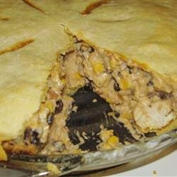 Southwest Chicken Pie