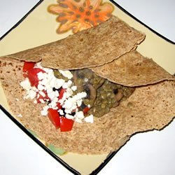 Easy Lentil Feta Wraps