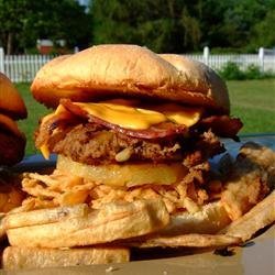 Hawaiian Belly Buster Burgers