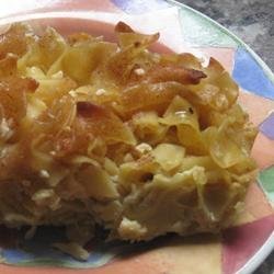 Lynn's Easy Noodle Pudding