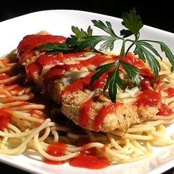 Farm Lady's Delicious Chicken Parmesan