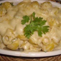 Macaroni with White Sauce