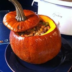 Thanksgiving Stuffed Pumpkin