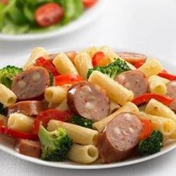 Johnsonville(R) Three Cheese Italian Style Chicken Sausage and Broccoli Rigatoni