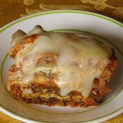 Jorge's Pasta-less Eggplant Lasagna