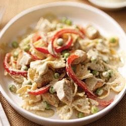 Creamy Chicken Pesto and Bowtie Pasta