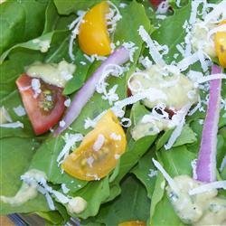 Arugula Salad with Avocado Citrus Vinaigrette