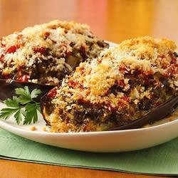 Mama Chiarello's Stuffed Eggplant