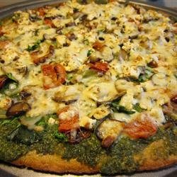 Fresh Pesto Pizza