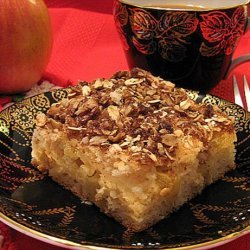 Kim's Inspiration Apple Sour Cream Cake