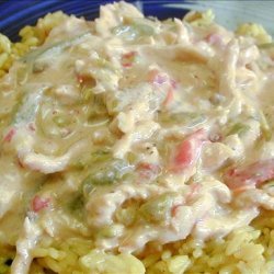 Turkey Confetti in Creamy Chili Sauce