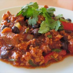 Turkey, Beef and Black Bean Chili