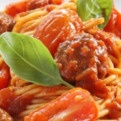 Cherry Tomato Meatballs