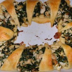 Chicken Spinach Crescent Sandwiches