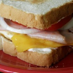 Pop's Texas Fried Egg Sandwich