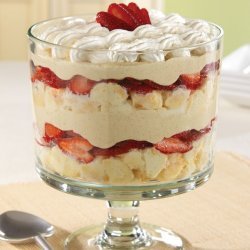 Simple Strawberry Trifle