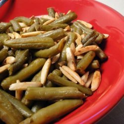 Fried Green Beans With Slivered Almonds