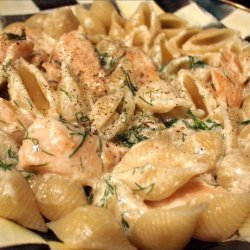 Pasta With Salmon and Mascarpone