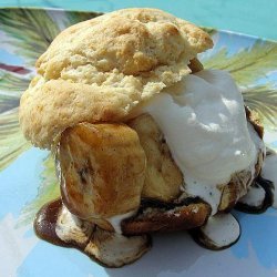 Bananas Foster Shortcake