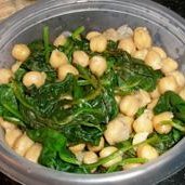 Lemon-Spinach Chickpeas