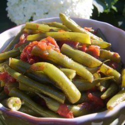 Vegetarian Green Beans and Tomatoes