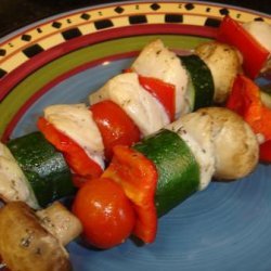 Herb Chicken Vegetable Kabobs