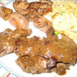 Antelope Medallions With Brown Sauce