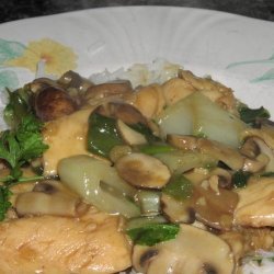 Cantonese Chicken and Mushrooms