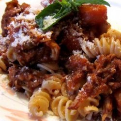 Pork Roast With Eggplant and Carrots Ragu