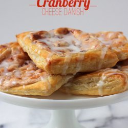 Cranberry Cheese Danish