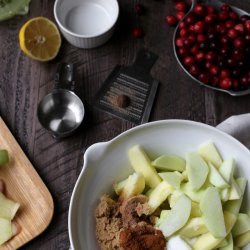 Apple and Cranberry Pie