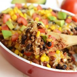 Chicken Burrito Casserole