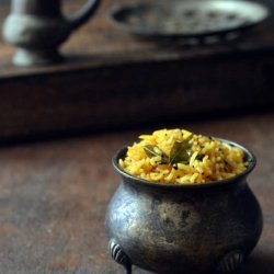 Tamarind Rice With Sesame Seeds