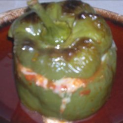 Picadillo Stuffed Bell Peppers