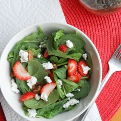 Strawberry Spinach Salad