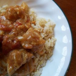 Wild Boar in Groundnut Sauce (Or Pork)