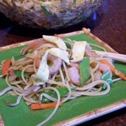 Szechuan Shrimp Noodle Salad