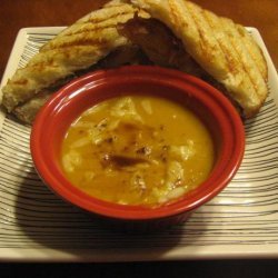 My Spiced Butternut Squash, Sweet Potato, Carrot and Orange Soup